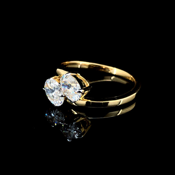 Eternal Oval Solitaire Ring