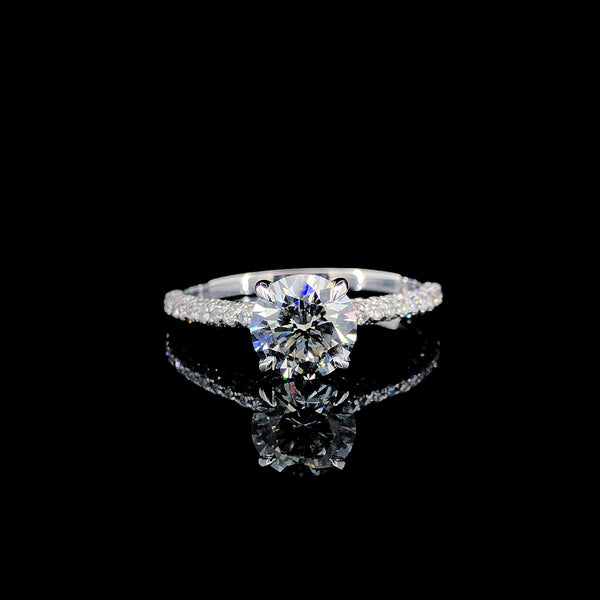 Crown of Grace Solitaire Ring