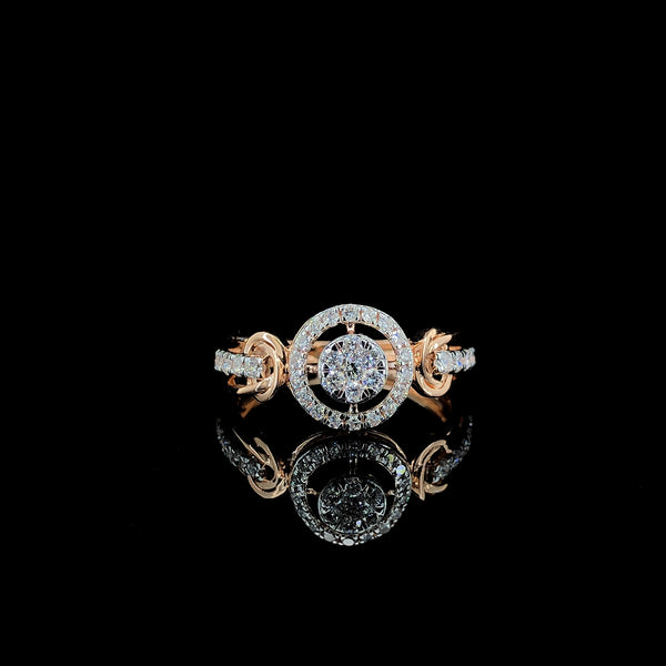 Halo Orbit Diamond Ring ✨💫