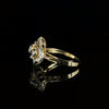 Ornate Diamond Cluster Ring