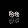 Twin Marquise Halo Ring