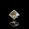 Contemporary Diamond Cocktail Ring