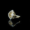 Contemporary Diamond Cocktail Ring