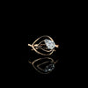 Fluid Design Diamond Ring