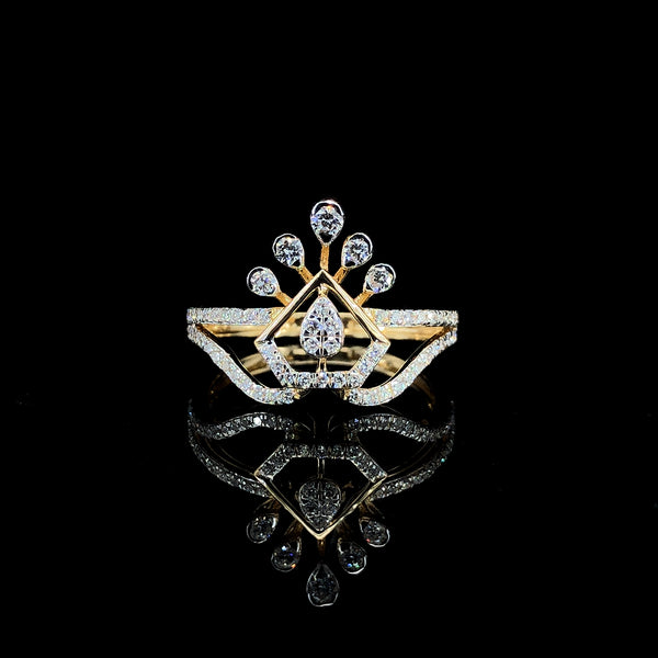 Celestial Crown Diamond Ring