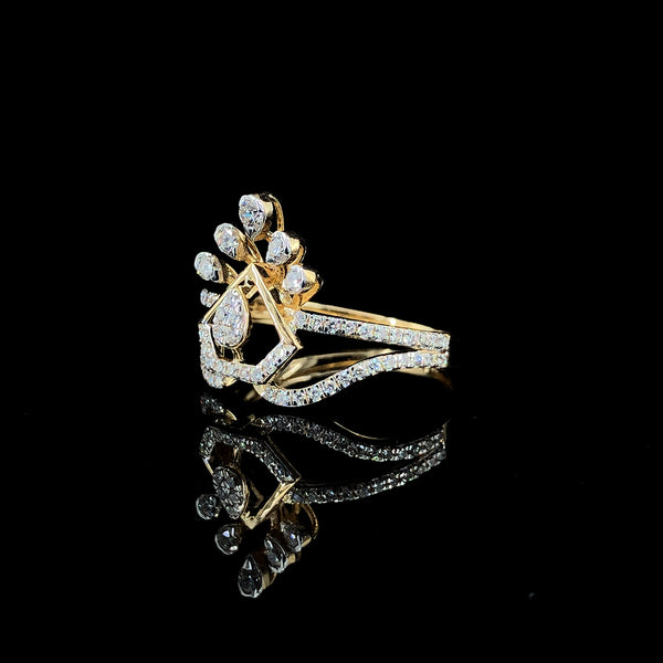 Celestial Crown Diamond Ring