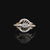 Radiant Eye Diamond Ring