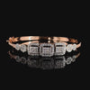 Regal Geometry Diamond Bracelet