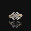 Celestial Matrix Diamond Ring