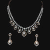 Graduated Diamond Festival Necklace Set