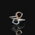 Twin Hearts Embrace Ring