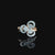 Diamond Clover Bloom Ring