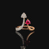 Crimson Whisper Ring"